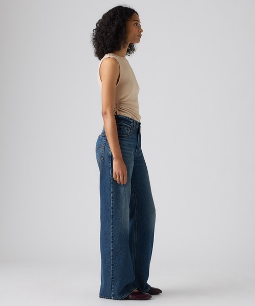 Levi's(リーバイス)の「Levi's/リーバイス LOOSE BOOT ジーンズ ミディアムインディゴ(デニムパンツ・レディース・ダークインディゴブルー・28inch/27inch/26inch/25inch/24inch/23inch)」の3枚目の写真