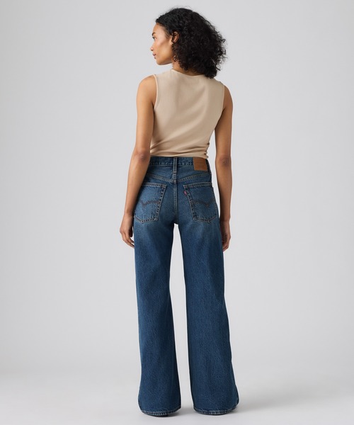 Levi's(リーバイス)の「Levi's/リーバイス LOOSE BOOT ジーンズ ミディアムインディゴ(デニムパンツ・レディース・ダークインディゴブルー・28inch/27inch/26inch/25inch/24inch/23inch)」の4枚目の写真