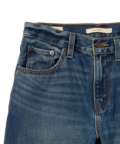 Levi's(リーバイス)の「Levi's/リーバイス LOOSE BOOT ジーンズ ミディアムインディゴ(デニムパンツ・レディース・ダークインディゴブルー・28inch/27inch/26inch/25inch/24inch/23inch)」の8枚目の写真