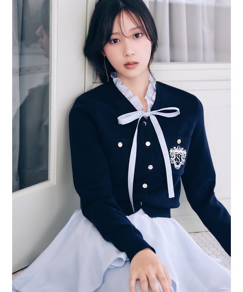 SNIDEL(スナイデル)の「ツイストチェーンイヤリング(イヤリング・レディース・シルバー/ゴールド・F)」の5枚目の写真