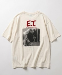 2026SS E.T/イーティー オーバーサイズ MOVIE フォトプリント 半袖Tシャツ レディース メンズ