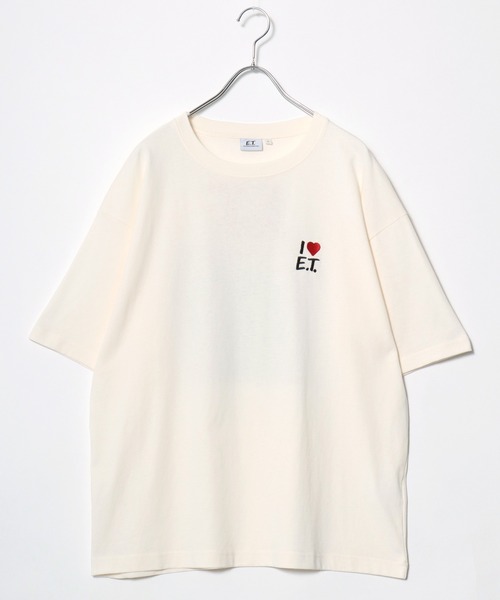 MARUKAWA(マルカワ)の「2026SS E.T/イーティー オーバーサイズ MOVIE フォトプリント 半袖Tシャツ レディース メンズ(Tシャツ/カットソー・メンズ・オフホワイト/ネイビー・M/L/LL)」の6枚目の写真
