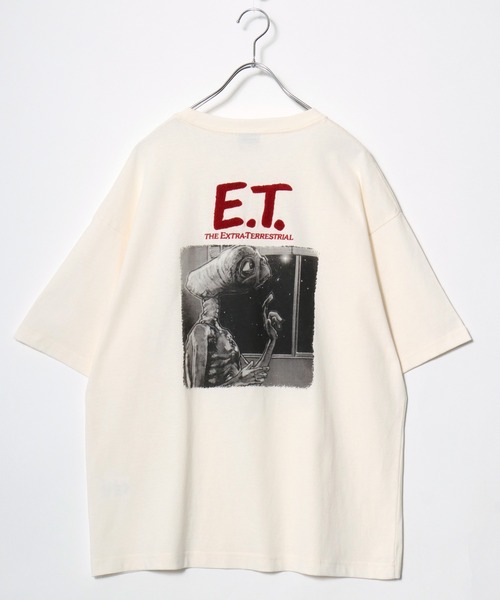 MARUKAWA(マルカワ)の「2026SS E.T/イーティー オーバーサイズ MOVIE フォトプリント 半袖Tシャツ レディース メンズ(Tシャツ/カットソー・メンズ・オフホワイト/ネイビー・M/L/LL)」の7枚目の写真
