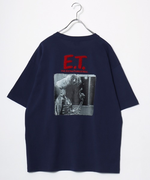 MARUKAWA(マルカワ)の「2026SS E.T/イーティー オーバーサイズ MOVIE フォトプリント 半袖Tシャツ レディース メンズ(Tシャツ/カットソー・メンズ・オフホワイト/ネイビー・M/L/LL)」の9枚目の写真