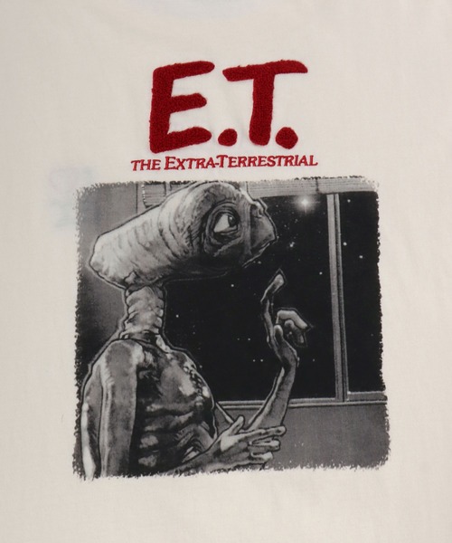 MARUKAWA(マルカワ)の「2026SS E.T/イーティー オーバーサイズ MOVIE フォトプリント 半袖Tシャツ レディース メンズ(Tシャツ/カットソー・メンズ・オフホワイト/ネイビー・M/L/LL)」の14枚目の写真