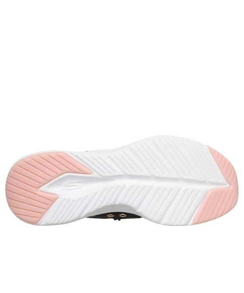 SKECHERS(スケッチャーズ)の「ハンズフリー スリップインズ ジェームズ・ゴールドクラウン:コンツアーフォーム - コージーフィット ゴールデン エンブレース(スニーカー・レディース・ブラック×ゴールド・23cm/23.5cm/24cm)」の4枚目の写真