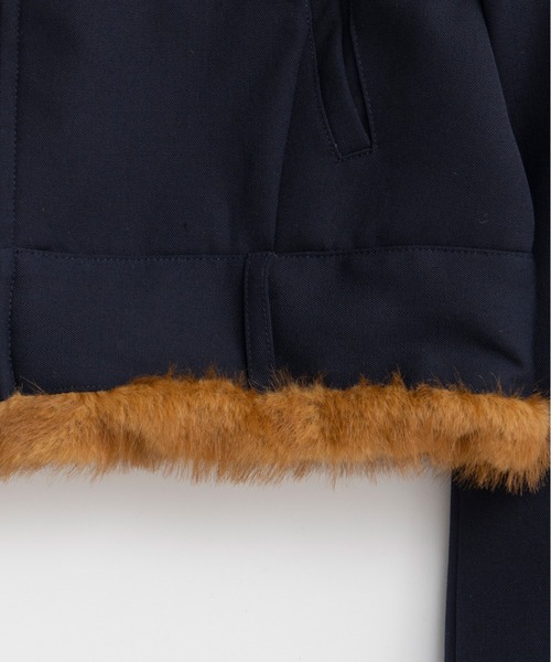 PRANK PROJECT(プランクプロジェクト)の「【2026Autumn Pre-Order】ファーライニングブルゾン / Fur Lining Blouson(ブルゾン・レディース・グレー/ネイビー・FREE)」の21枚目の写真