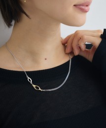 KATHARINE ROSS | 【Joli&Micare】オーバルパーツチェーンネックレス マグネット 47cm(ネックレス)