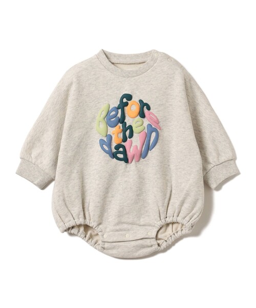 BEAMS mini（ビームスミニ）の「【WEB限定】ベビー スウェット ロンパース 2026FW（70～75cm）（ロンパース・キッズ・ホワイト系その他3/サックスブルー・ONE SIZE）」の5枚目の写真