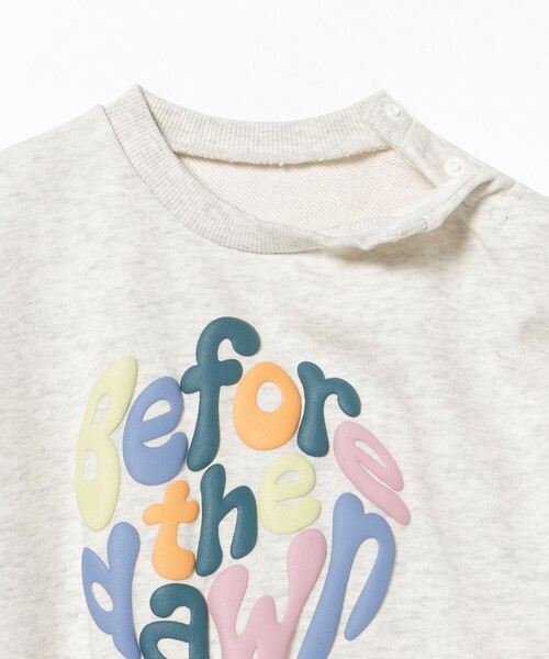 BEAMS mini（ビームスミニ）の「【WEB限定】ベビー スウェット ロンパース 2026FW（70～75cm）（ロンパース・キッズ・ホワイト系その他3/サックスブルー・ONE SIZE）」の16枚目の写真