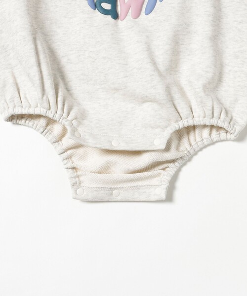 BEAMS mini（ビームスミニ）の「【WEB限定】ベビー スウェット ロンパース 2026FW（70～75cm）（ロンパース・キッズ・ホワイト系その他3/サックスブルー・ONE SIZE）」の18枚目の写真