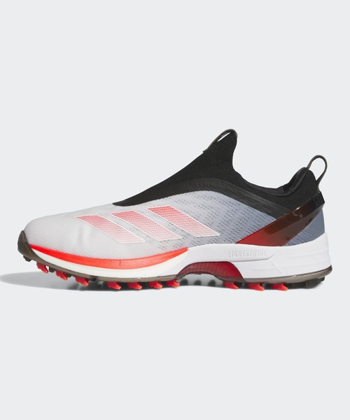 adidas(アディダス)の「アディゼロ ZG 25 ボア【adidas Golf/アディダスゴルフ】(スニーカー・メンズ・ホワイト×レッド・24.5cm/25.0cm/25.5cm/29.0cm/29.5cm/30.0cm/30.5cm/26.0cm/26.5cm/27.0cm/27.5cm/28.0cm/28.5cm)」の6枚目の写真
