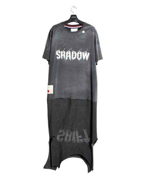 SEVESKIG(セヴシグ)の「seveskig/セブシグ/SHIFT LAYERED TEE(Tシャツ/カットソー・メンズ・ブラック/ホワイト・XL/L/M)」の6枚目の写真