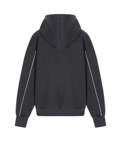 PLEASENOFOLLOW(プリーズノーフォロー)の「Tove Track Hoodie Zip Up (Cool Charcoal)(パーカー・レディース・その他・FREE)」の3枚目の写真