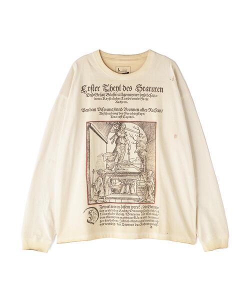 DANKE SCHON(ダンケシェーン)の「DankeSchon/ダンケシェーン/SPRAYBURN L/S TEE BIBLE(Tシャツ/カットソー・メンズ・ホワイト系2/ベージュ・L/M)」の19枚目の写真