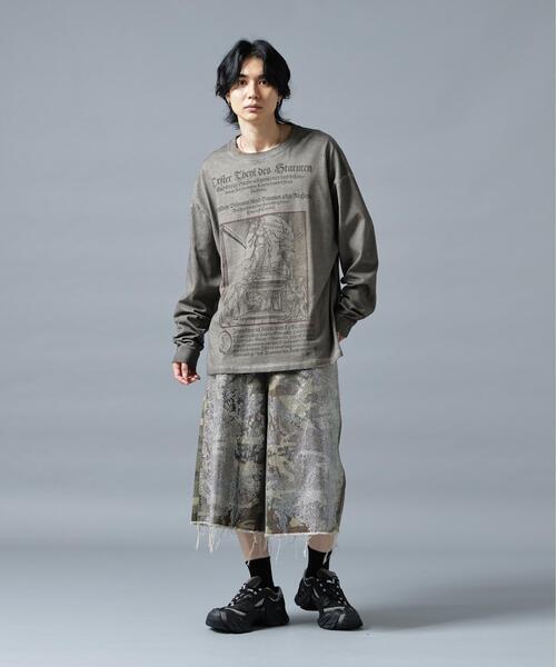DANKE SCHON(ダンケシェーン)の「DankeSchon/ダンケシェーン/SPRAYBURN L/S TEE BIBLE(Tシャツ/カットソー・メンズ・ホワイト系2/ベージュ・L/M)」の15枚目の写真
