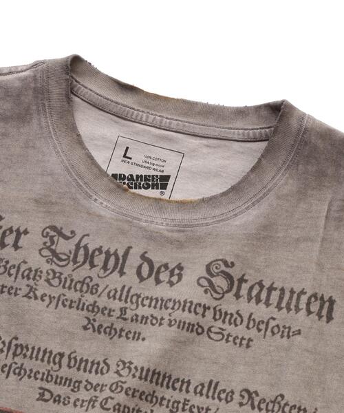 DANKE SCHON(ダンケシェーン)の「DankeSchon/ダンケシェーン/SPRAYBURN L/S TEE BIBLE(Tシャツ/カットソー・メンズ・ホワイト系2/ベージュ・L/M)」の11枚目の写真