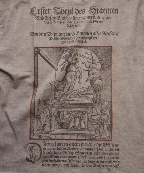 DANKE SCHON(ダンケシェーン)の「DankeSchon/ダンケシェーン/SPRAYBURN L/S TEE BIBLE(Tシャツ/カットソー・メンズ・ホワイト系2/ベージュ・L/M)」の10枚目の写真