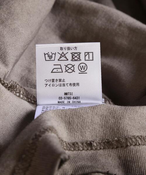 DANKE SCHON(ダンケシェーン)の「DankeSchon/ダンケシェーン/SPRAYBURN L/S TEE BIBLE(Tシャツ/カットソー・メンズ・ホワイト系2/ベージュ・L/M)」の3枚目の写真
