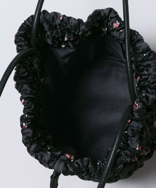JEANASIS（ジーナシス）の「ハナガラシャーリングキンチャクBAG/1063760（ショルダーバッグ・レディース・ブラック系その他/ホワイト系その他・FREE）」の13枚目の写真