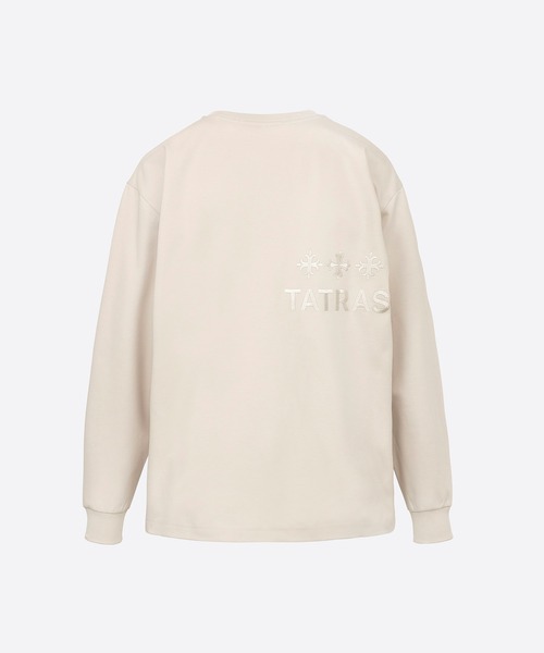 TATRAS(タトラス)の「TATRAS(タトラス) GABA ギャバ(Tシャツ/カットソー・レディース・ホワイト/ライトベージュ/ブラック・2/1)」の10枚目の写真
