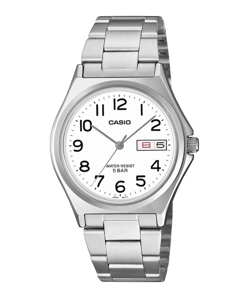 CASIO(カシオ)の「CASIO Collection / MTP-1440DJ-7BJF(アナログ腕時計・メンズ・ホワイト×シルバー・FREE)」の1枚目の写真