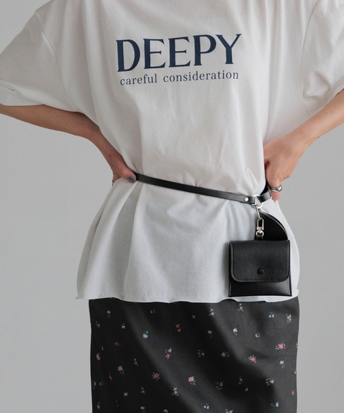 LOWRYS FARM(ローリーズファーム)の「ポーチ2SETベルト 1070395(Tシャツ/カットソー・レディース・ブラウン/ブラック・FREE)」の2枚目の写真