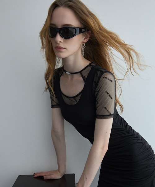 JOSE MOON(ジョゼムーン)の「DRAPE CUTSEW DRESS/ドレープカットソードレス(ワンピース・レディース・ブラック/ベージュ/グレー・FREE)」の14枚目の写真