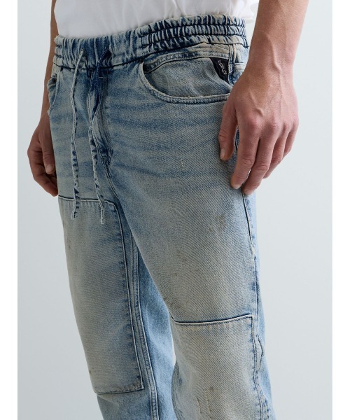 REPLAY(リプレイ)の「リラックステーパードLANNY USEDデニム(デニムパンツ・メンズ・ライトブルー・W28xL30/W29xL30/W31xL30/W33xL30/W34xL30)」の5枚目の写真