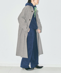 GINGHAM CHECK コート