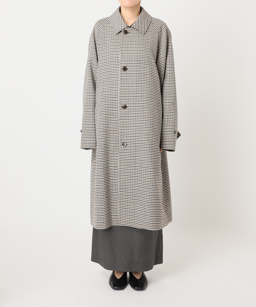 CITYSHOP(シティーショップ)の「GINGHAM CHECK コート(その他アウター・レディース・ブラウン系その他・38/36)」の13枚目の写真