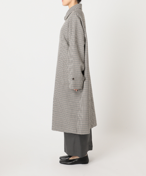 CITYSHOP(シティーショップ)の「GINGHAM CHECK コート(その他アウター・レディース・ブラウン系その他・38/36)」の14枚目の写真