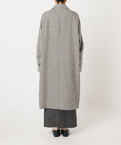 CITYSHOP(シティーショップ)の「GINGHAM CHECK コート(その他アウター・レディース・ブラウン系その他・38/36)」の15枚目の写真