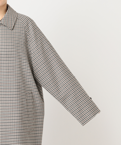 CITYSHOP(シティーショップ)の「GINGHAM CHECK コート(その他アウター・レディース・ブラウン系その他・38/36)」の17枚目の写真