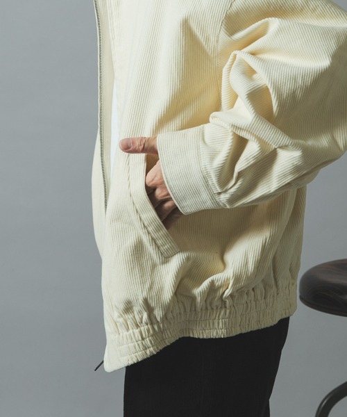 ITEMS URBANRESEARCH(アイテムズ アーバンリサーチ)の「プレミアムコーデュロイドリズラージャケット(ブルゾン・メンズ・ブラック/ネイビー/ブラウン/アイボリー・MEDIUM/LARGE)」の6枚目の写真