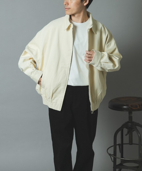 ITEMS URBANRESEARCH(アイテムズ アーバンリサーチ)の「プレミアムコーデュロイドリズラージャケット(ブルゾン・メンズ・ブラック/ネイビー/ブラウン/アイボリー・MEDIUM/LARGE)」の11枚目の写真