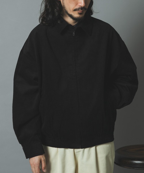 ITEMS URBANRESEARCH(アイテムズ アーバンリサーチ)の「プレミアムコーデュロイドリズラージャケット(ブルゾン・メンズ・ブラック/ネイビー/ブラウン/アイボリー・MEDIUM/LARGE)」の18枚目の写真