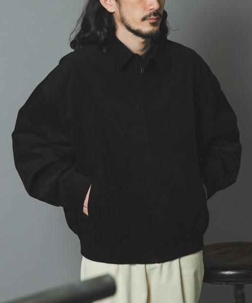 ITEMS URBANRESEARCH(アイテムズ アーバンリサーチ)の「プレミアムコーデュロイドリズラージャケット(ブルゾン・メンズ・ブラック/ネイビー/ブラウン/アイボリー・MEDIUM/LARGE)」の19枚目の写真