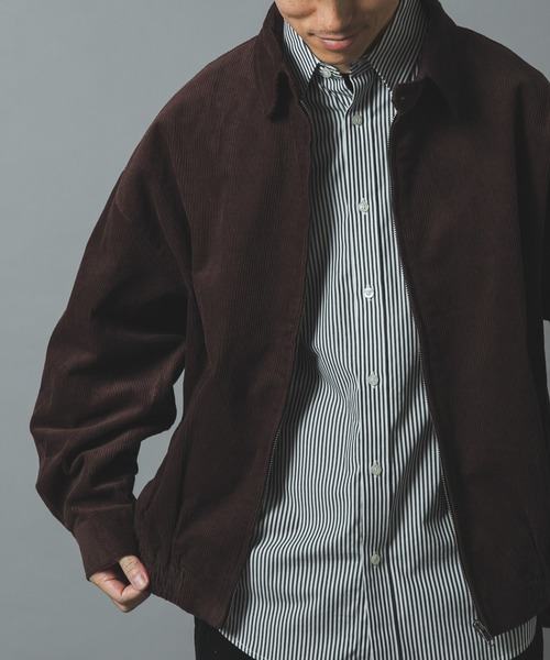 ITEMS URBANRESEARCH(アイテムズ アーバンリサーチ)の「プレミアムコーデュロイドリズラージャケット(ブルゾン・メンズ・ブラック/ネイビー/ブラウン/アイボリー・MEDIUM/LARGE)」の21枚目の写真