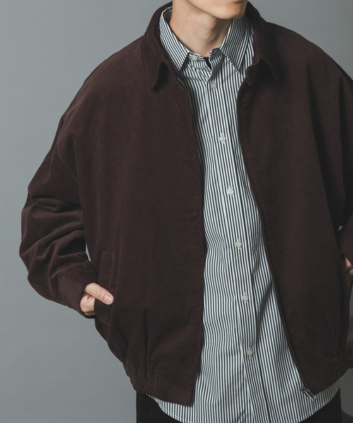 ITEMS URBANRESEARCH(アイテムズ アーバンリサーチ)の「プレミアムコーデュロイドリズラージャケット(ブルゾン・メンズ・ブラック/ネイビー/ブラウン/アイボリー・MEDIUM/LARGE)」の22枚目の写真