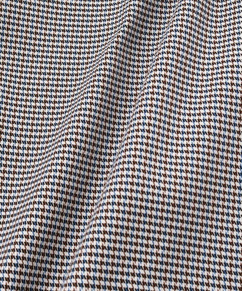 DRESSTERIOR（ドレステリア）の「ハウンドトゥース ハイネックリブジャケット（ブルゾン・メンズ・ブラウン系その他2・92/91/90）」の12枚目の写真