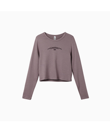MNS x American apparel 261 Crop Long-Sleeves_Violet
