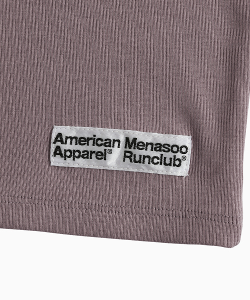 MENASOO（ミナス）の「MNS x American apparel 261 Crop Long-Sleeves_Violet（Tシャツ/カットソー・レディース・バイオレット・SMALL/MEDIUM）」の18枚目の写真