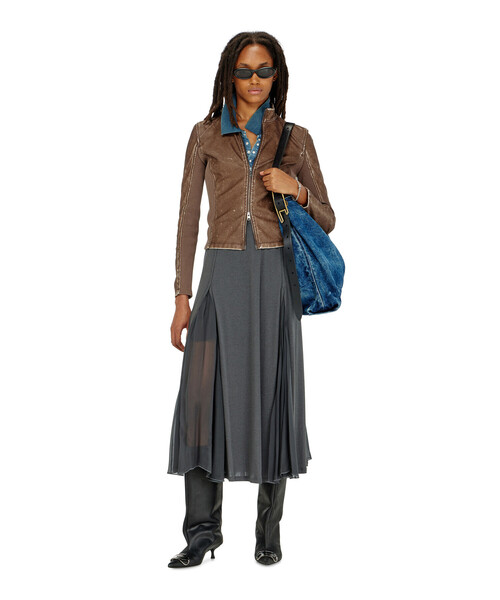 DIESEL(ディーゼル)の「ウィメンズ スカート O-LONGREI(スカート・レディース・グレー・XX-SMALL/SMALL/X-SMALL/MEDIUM)」の5枚目の写真