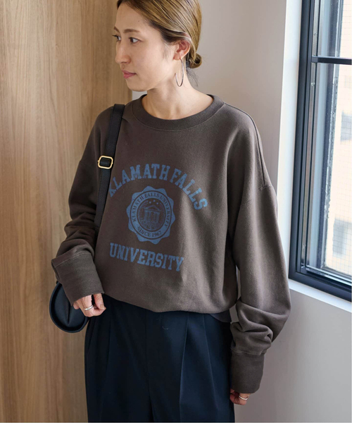 FRAMeWORK（フレームワーク）の「≪WEB限定 / ≫プリントスウェット（Tシャツ/カットソー・レディース・ベージュ/チャコールグレー・FREE）」の20枚目の写真