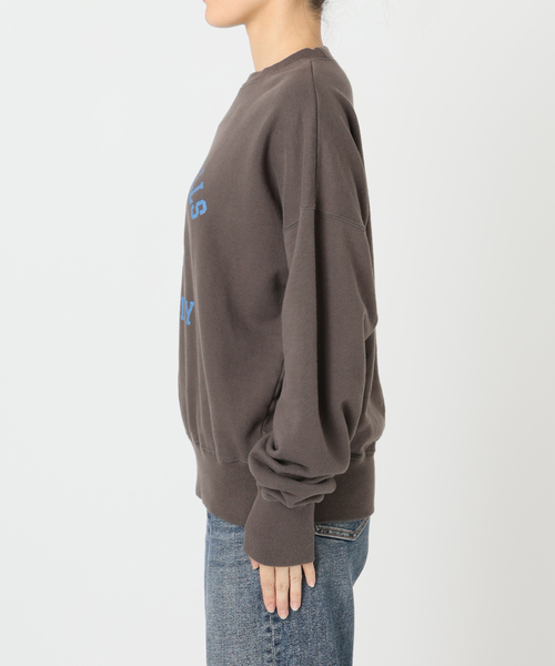 FRAMeWORK（フレームワーク）の「≪WEB限定 / ≫プリントスウェット（Tシャツ/カットソー・レディース・ベージュ/チャコールグレー・FREE）」の3枚目の写真