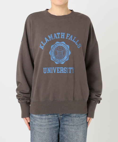 FRAMeWORK（フレームワーク）の「≪WEB限定 / ≫プリントスウェット（Tシャツ/カットソー・レディース・ベージュ/チャコールグレー・FREE）」の8枚目の写真