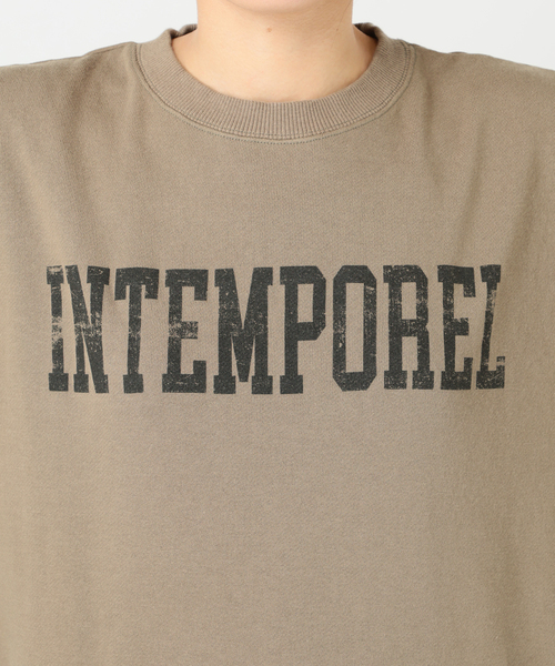 FRAMeWORK（フレームワーク）の「≪WEB限定 / ≫プリントスウェット（Tシャツ/カットソー・レディース・ベージュ/チャコールグレー・FREE）」の12枚目の写真
