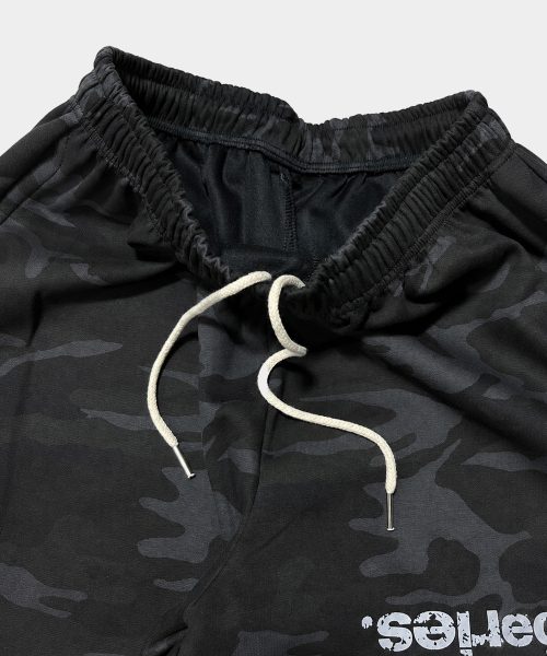 mydeepbluememories(マイディープブルーメモリーズ)の「MM SYMBOL OVER CAMO スウェットパンツ(ブラック)(スウェットパンツ・レディース・ブラック・ONE SIZE)」の3枚目の写真