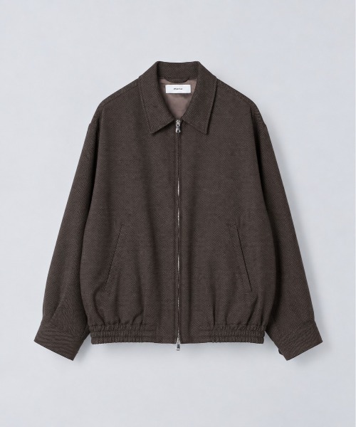 marka(マーカ)の「【marka/マーカ】別注 STROLL AROUND BLOUSON(ブルゾン・メンズ・グレー/ブラウン・2/1)」の2枚目の写真